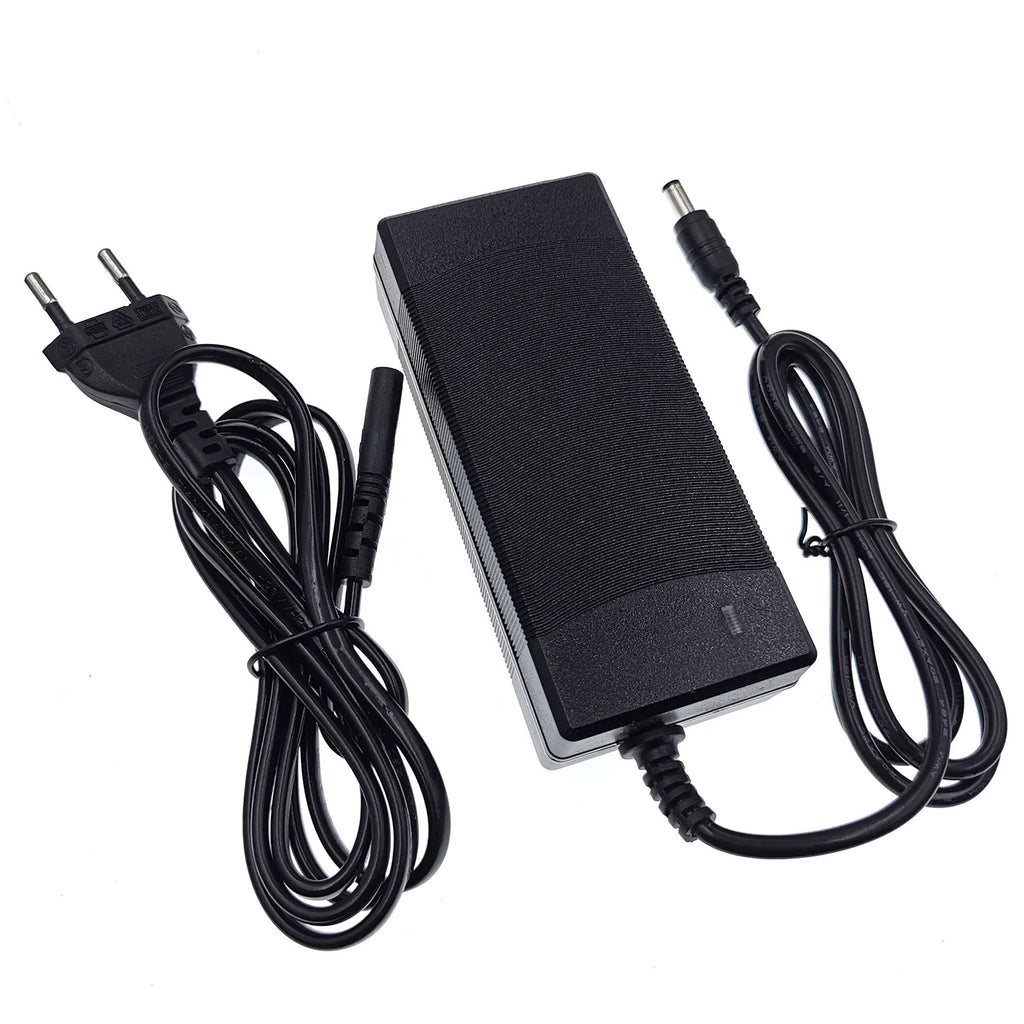 36V Lithium Battery Charger — 42V 2A Output, Universal Plug