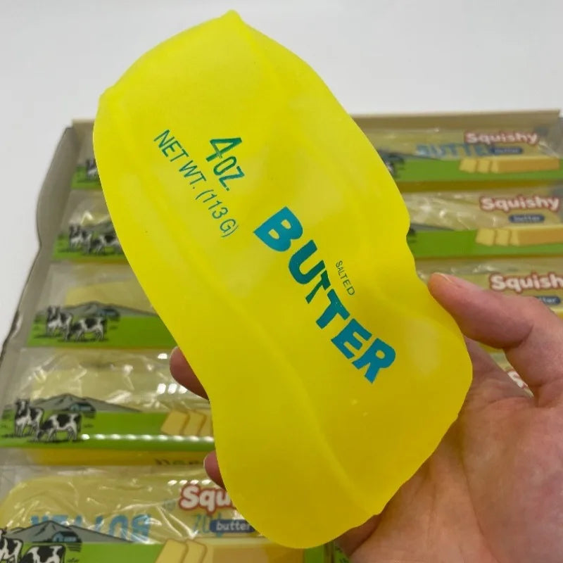 Moldable Butter Bar Squishy Fidget Toy — Stress & Anxiety Relief