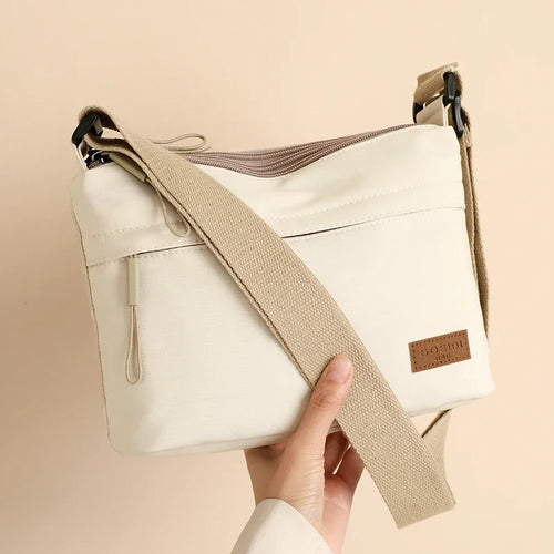 3-Pocket Shoulder Crossbody Bag for Women
