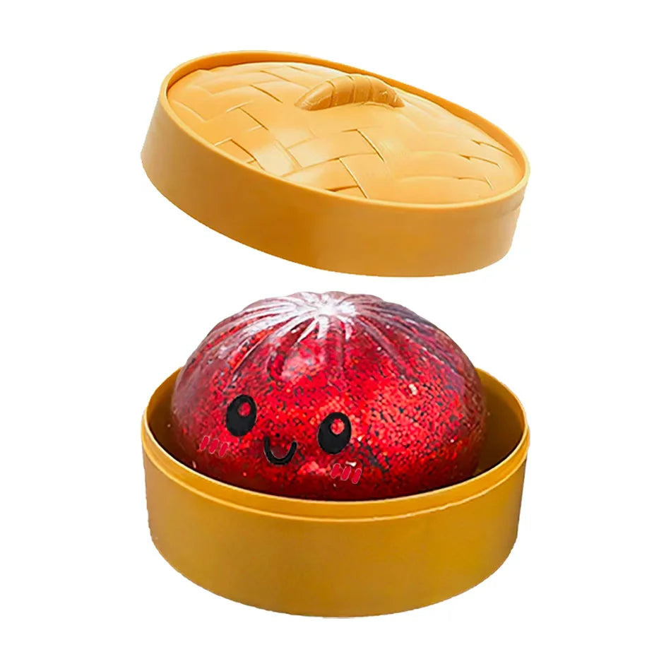 Glitter Dumpling Squishy Squeeze Toy (6 Styles)