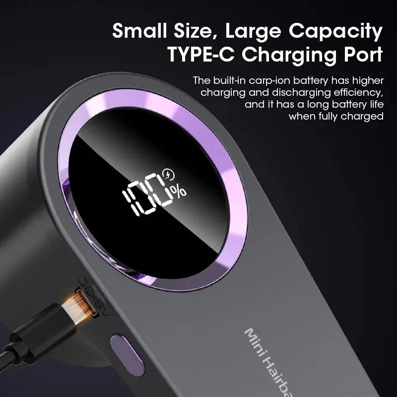 Electric Lint Remover with LED Display — USB Rechargeable