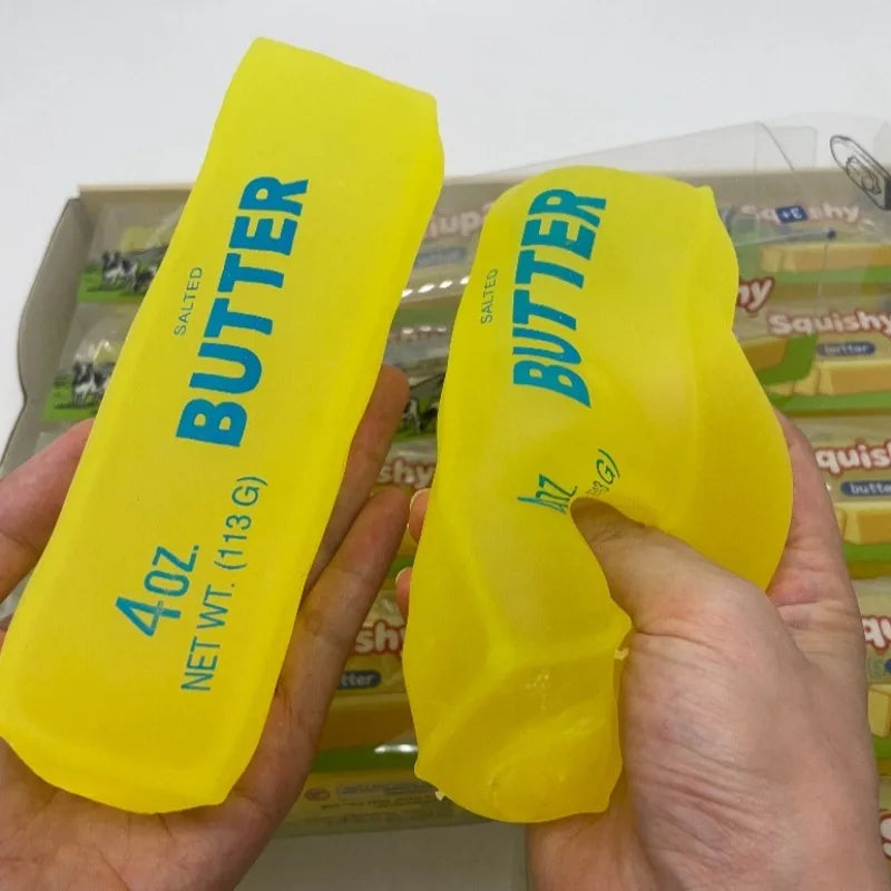 Moldable Butter Bar Squishy Fidget Toy — Stress & Anxiety Relief