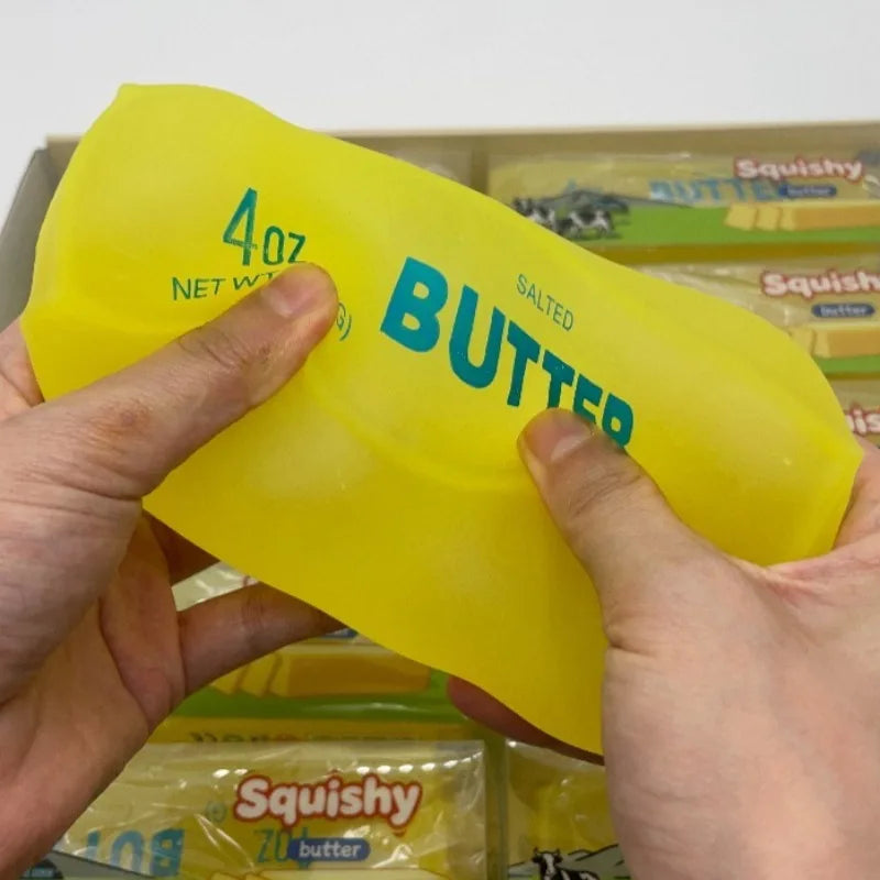 Moldable Butter Bar Squishy Fidget Toy — Stress & Anxiety Relief