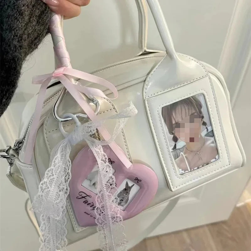 Y2K Transparent Ita Shoulder & Crossbody Bag