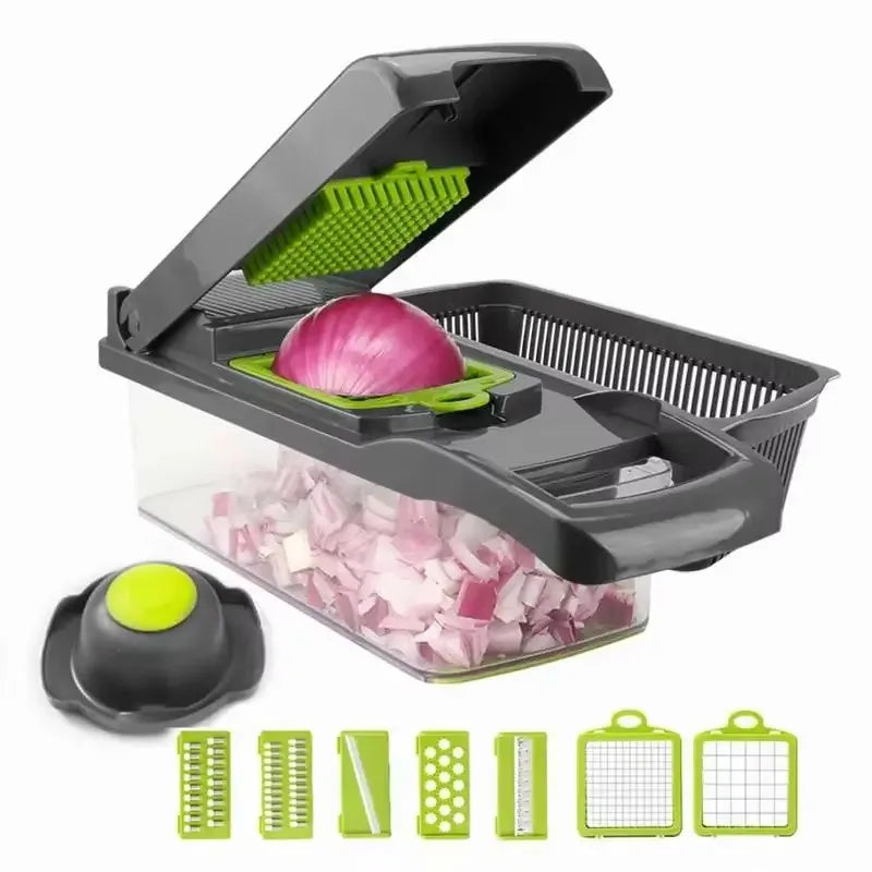 7-in-1 Vegetable Chopper & Grater Set