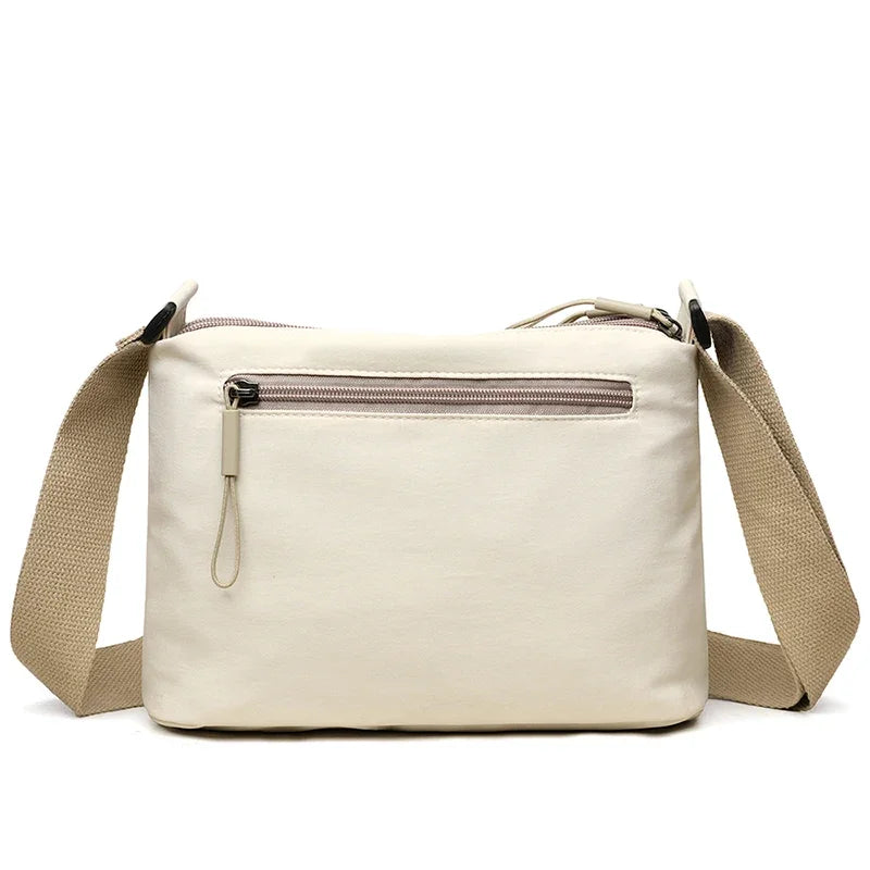 3-Pocket Shoulder Crossbody Bag for Women