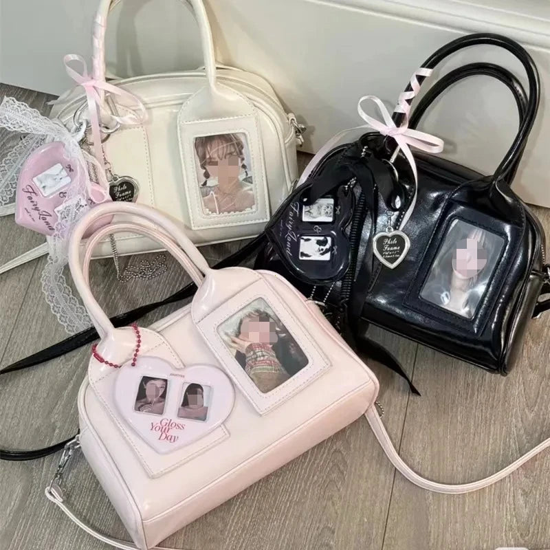 Y2K Transparent Ita Shoulder & Crossbody Bag