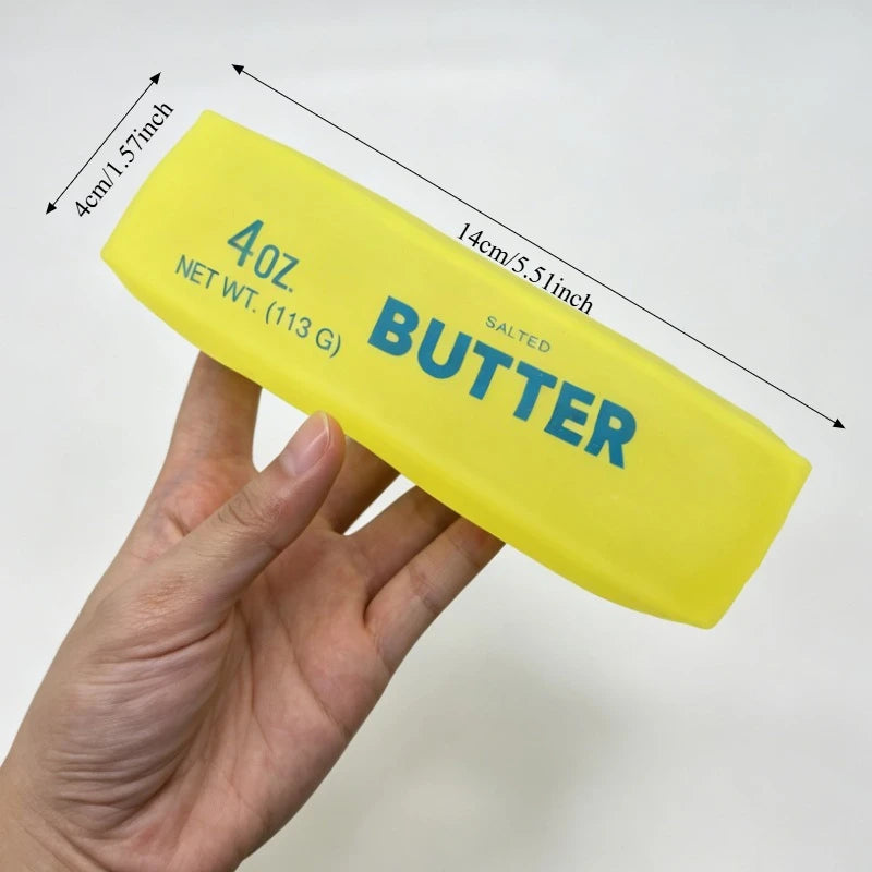 Moldable Butter Bar Squishy Fidget Toy — Stress & Anxiety Relief