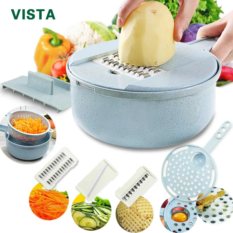 7-in-1 Vegetable Chopper & Grater Set
