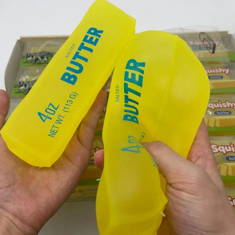 Moldable Butter Bar Squishy Fidget Toy — Stress & Anxiety Relief